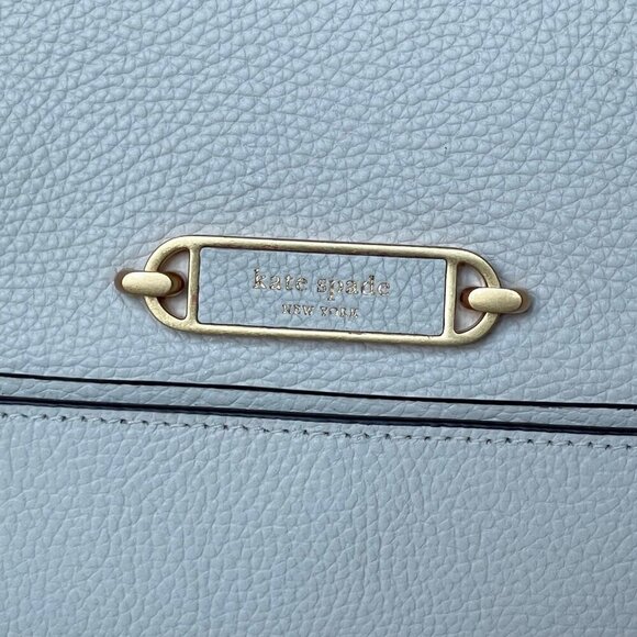 Kate Spade Gramercy Extra Large White Tote Pebbled Roomy Soft Shoulder Bag - Picture 7 of 11